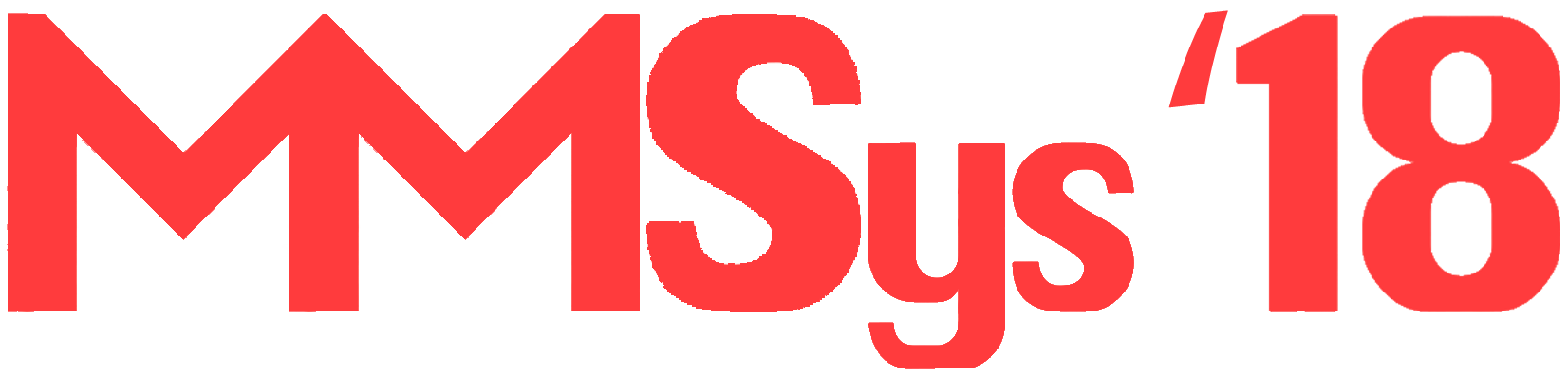 MMSys 2018 logo